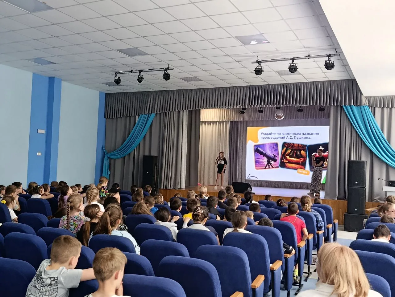 В 4 день лета и нашего пришкольного лагеря выдался насыщенным! 
Как обычно день начался с зарядки и 
