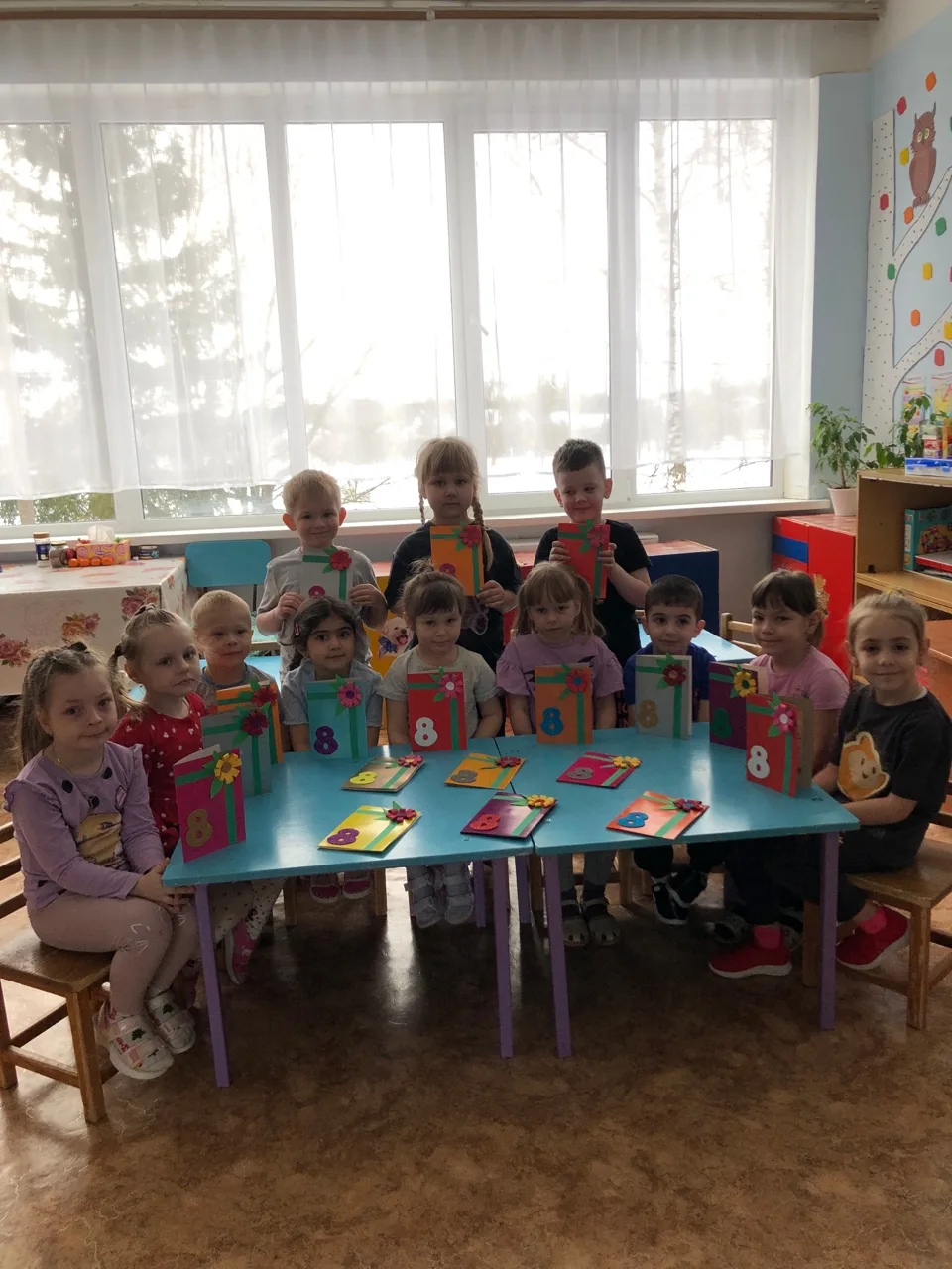 🌸В преддверии Международного женского дня в средней группе