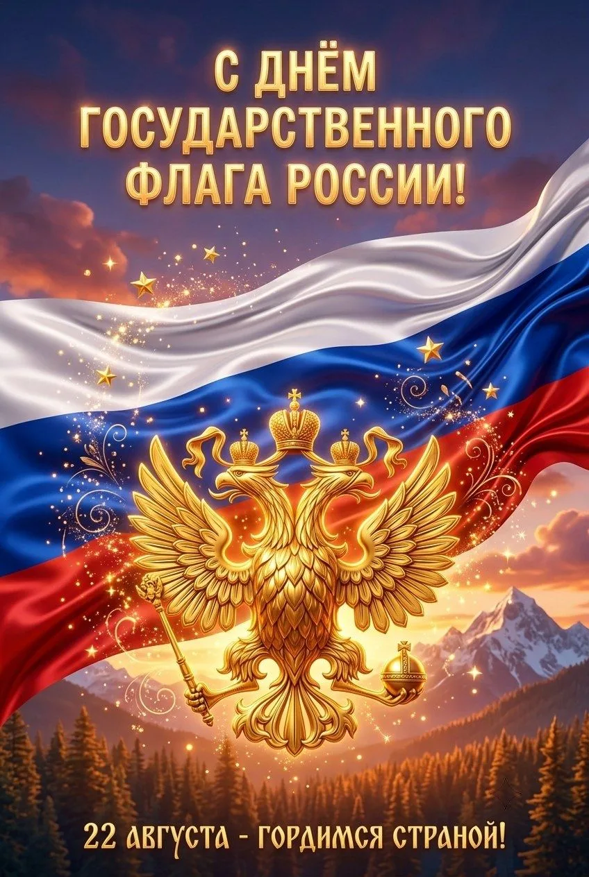 С Днём Государственного флага Российской Федерации, дорогие родители и друзья! 🇷🇺В на...