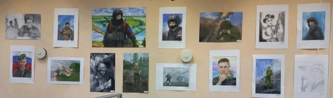 В Балейском филиале МФЦ организована выставка детских рисунков  учащихся детской школы искусств   🔸В