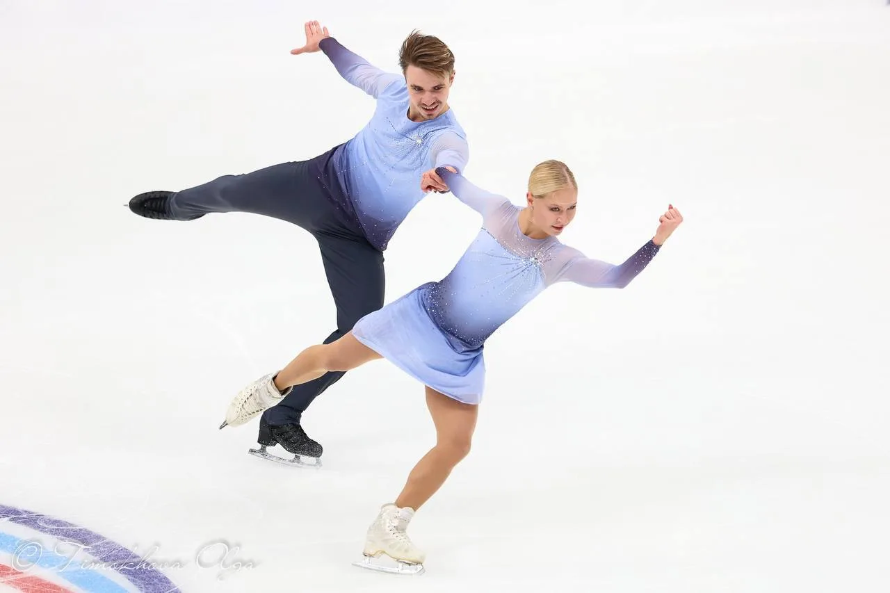 ⛸️ Короткая программа Анастасии Мухортовой и Дмитрия Евгеньева на Trialeti Trophy