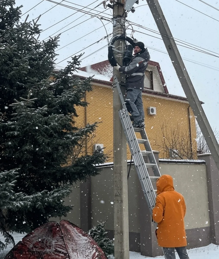 Только что запустили новый сегмент сети - г. Краснослободск, КП "Уренгоец".