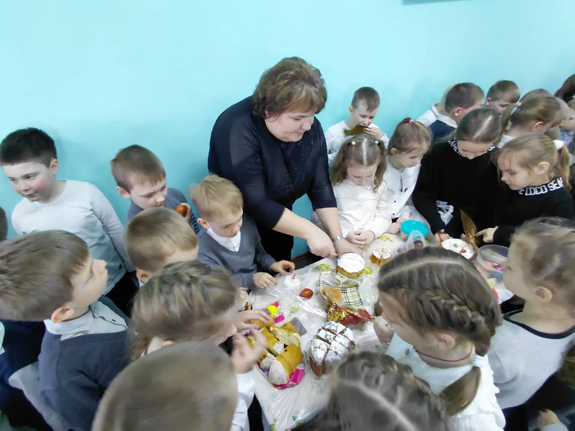 🌟 Пасха в нашей школе! 🌟Сегодня у наших ребят состоялось по-настоящему светлое и радостное событие —