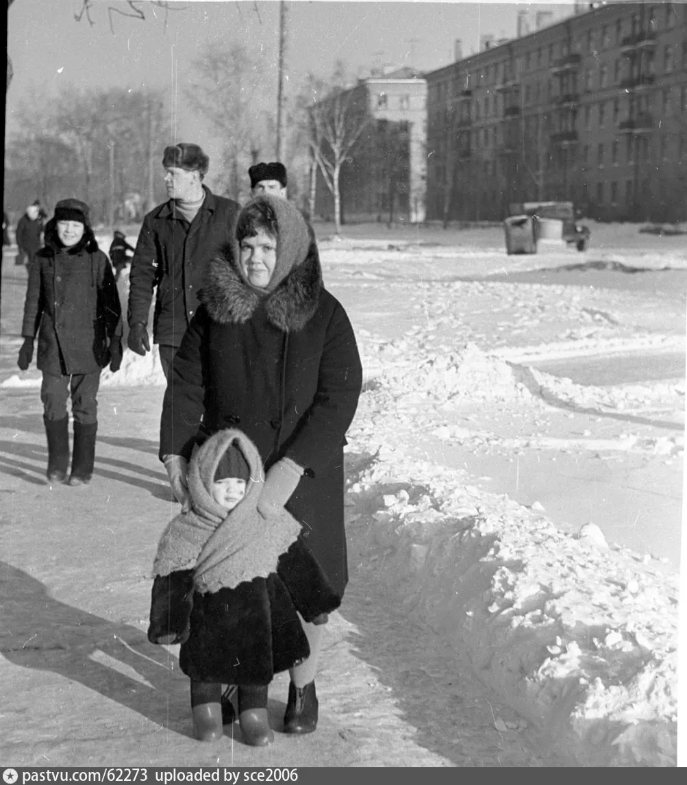 Коптевская ул, зима 1969-70