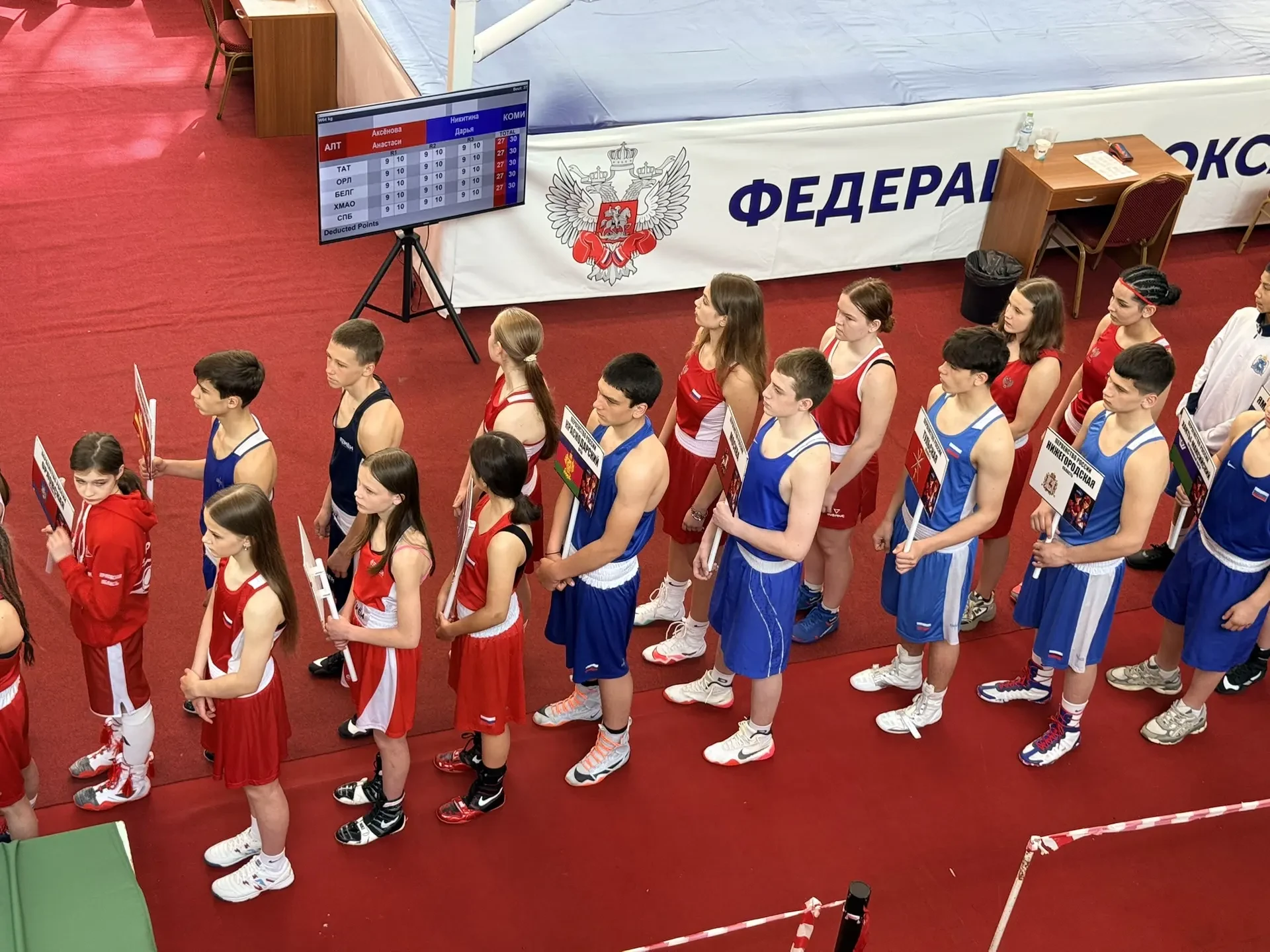 Первенство России по боксу среди юношей и девушек 13-14 лет, д.о. Покровское, Московска...