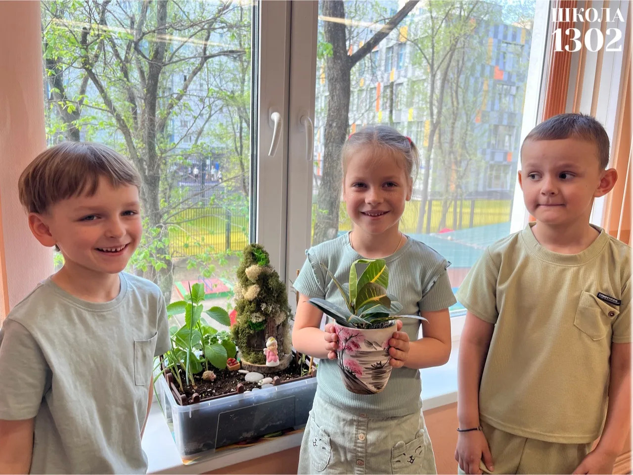 🌱 ОГОРОД НА ПОДОКОННИКЕ  В дошкольных группах ребята вместе с родителями и воспитателями посадили на