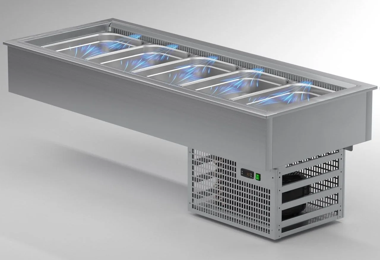 Новинка от российского производителя GastroLux: охлаждаемые ванны класса Standart+ ❄️