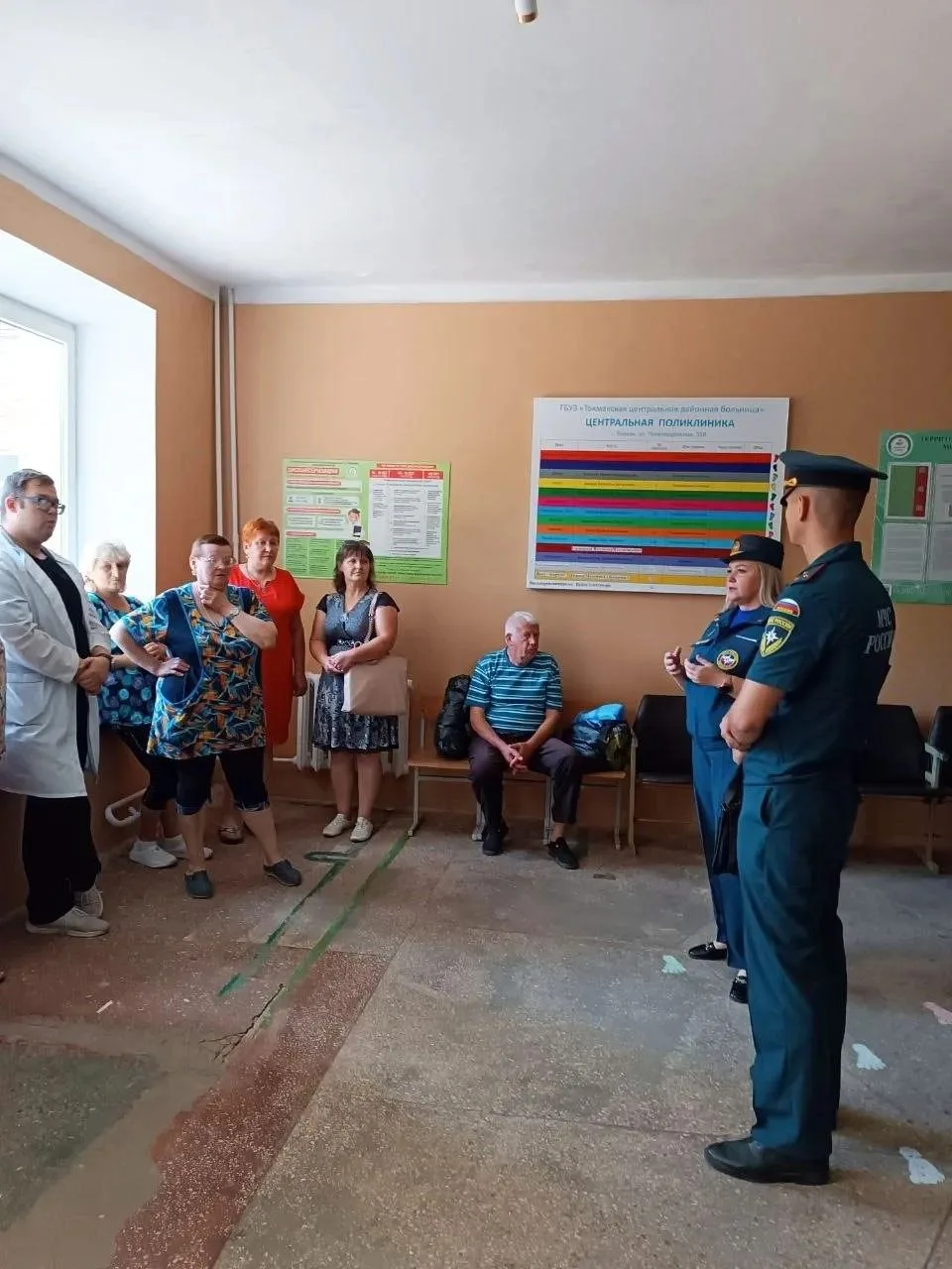 🚨 Безопасность в приоритете: в больнице прошли учения