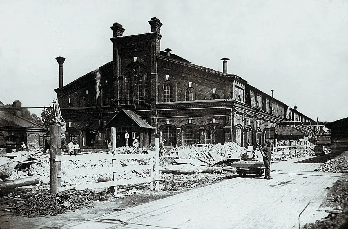 🚂 Пролетарский паровозоремонтный завод. Ленинград, 1932 год.