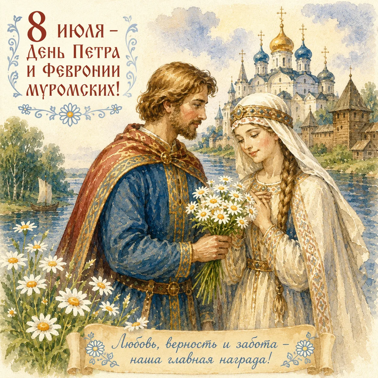 День семьи,любви и верности.
