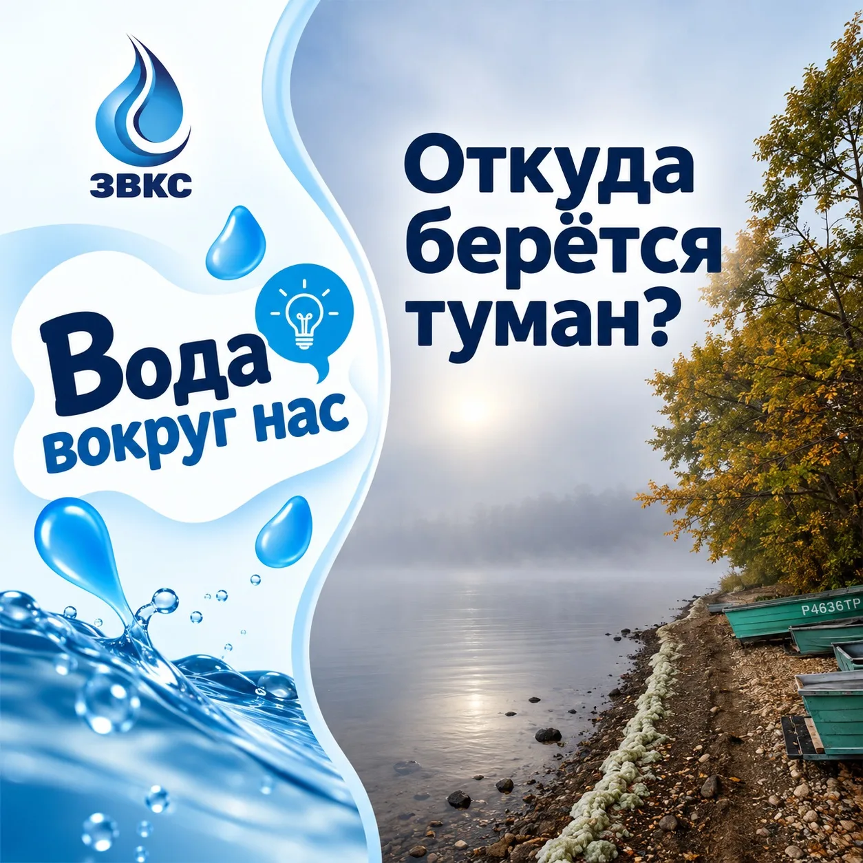 Откуда берётся туман?