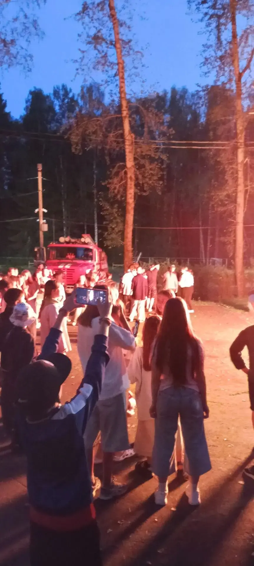 Работники ПЧ 20/5 п. Горноуральский  приняли участие в мероприятии  завершения заезда в...