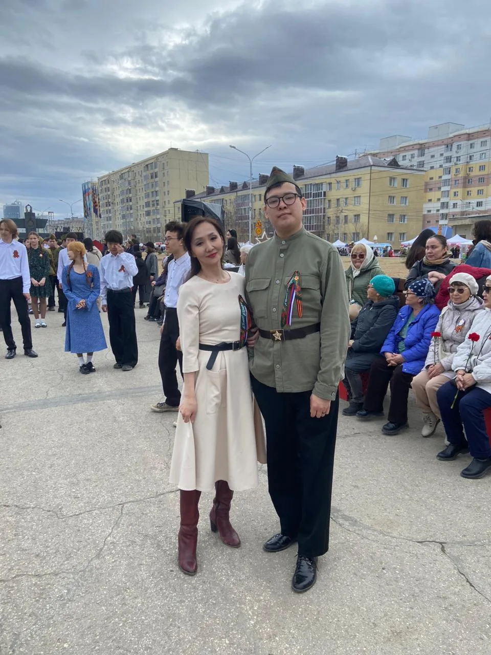 Ежегодно, 9 мая, в Якутске проводится Всероссийская акция  "Вальс Победы" в которой активно принимаю