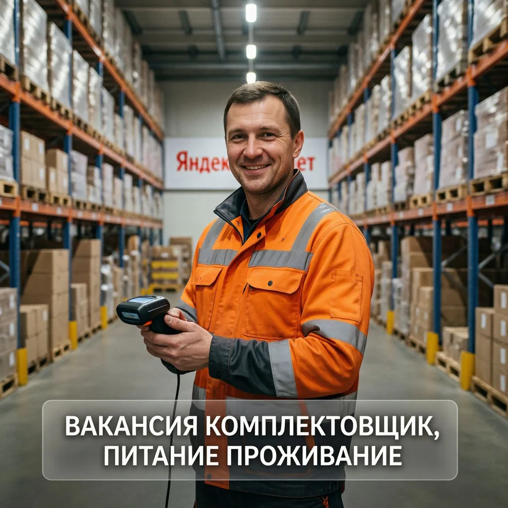☀️ 📦 Кладовщик на склад — Москва, м. Кантемировская! 🏭