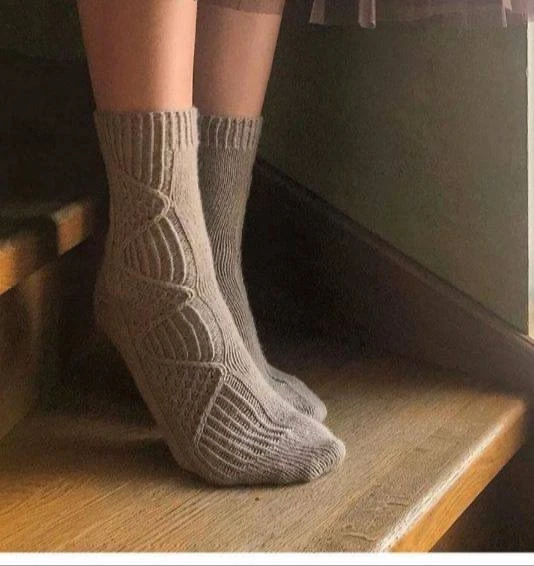 Носочки с полной схемой вязания 🧦