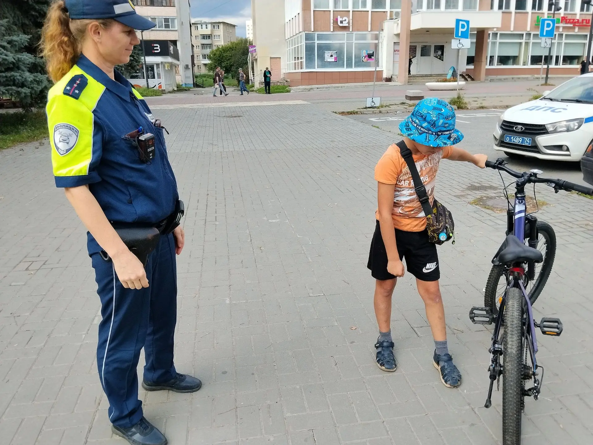В Озерске сотрудники ГАИ провели рейд по профилактике ДТП с участием несовершеннолетних