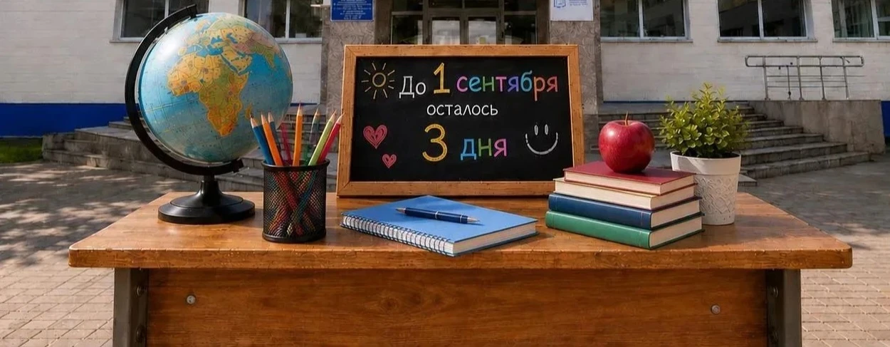 До 1 сентября осталось 3 дня.
