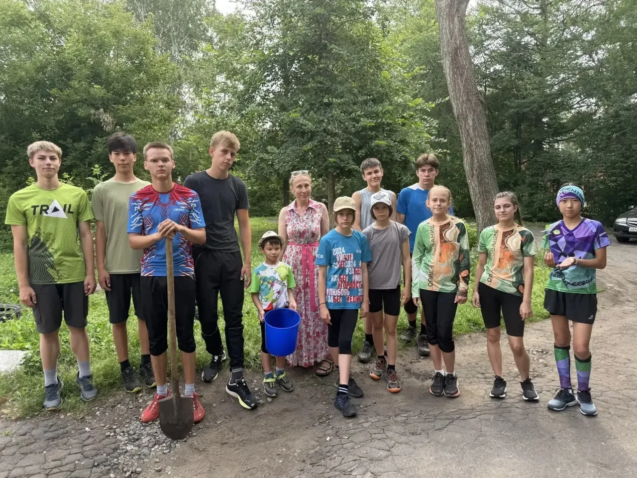 🇷🇺 Мы — наследники Победы! 🌳 
 
Обучающиеся и педагоги БУ ДО «ОДЮЦТиК» (объединение "Азимут" рук.