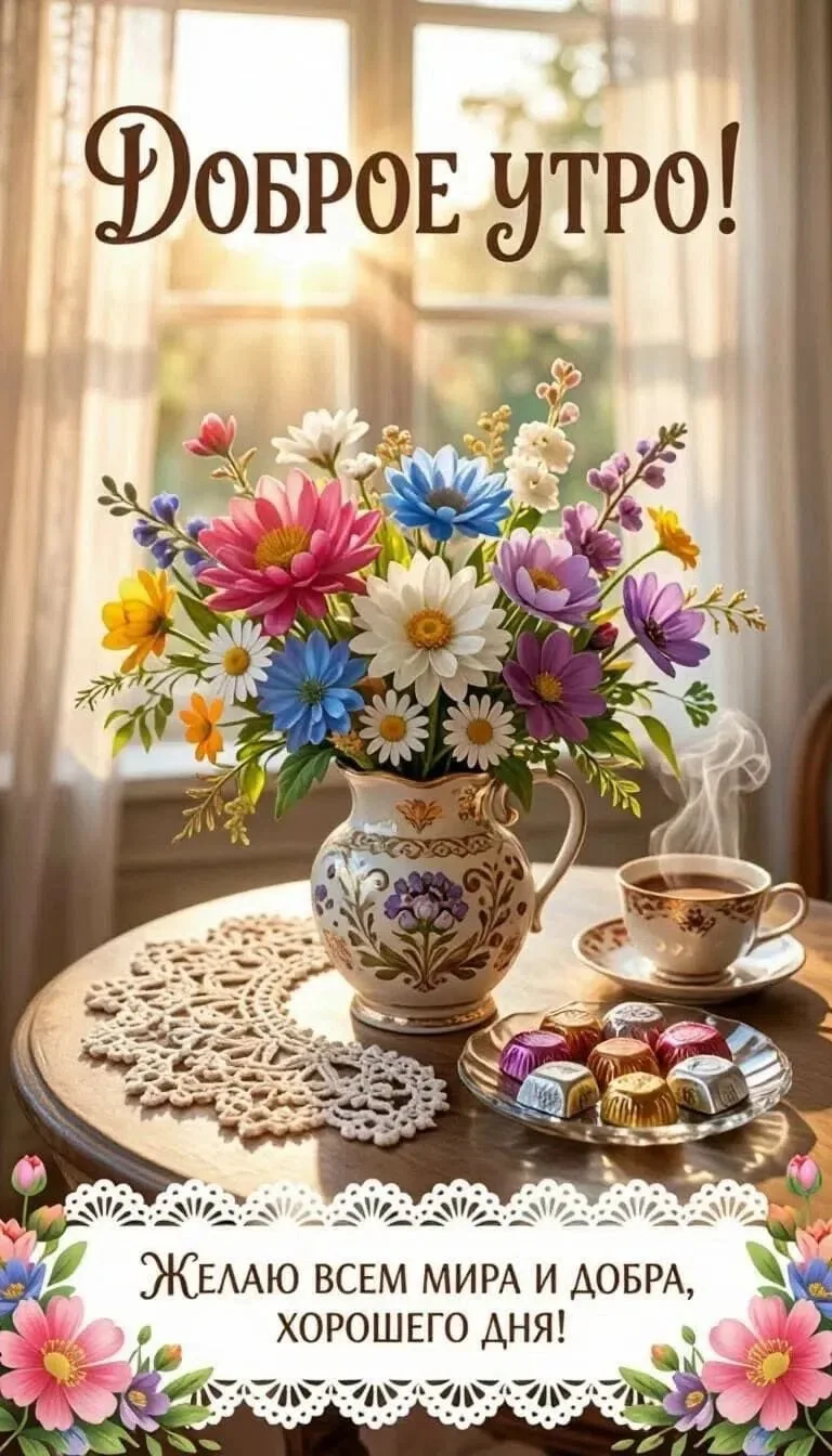 Доброе утро,🌺хорошего дня ❤️🫠🌺📚