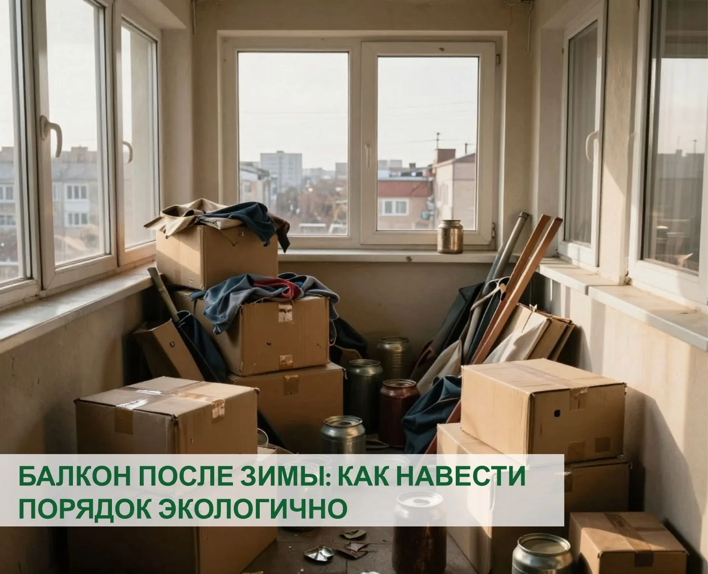 Весна — время обновлений! Многие из нас всю зиму использовали балкон как временное хран...