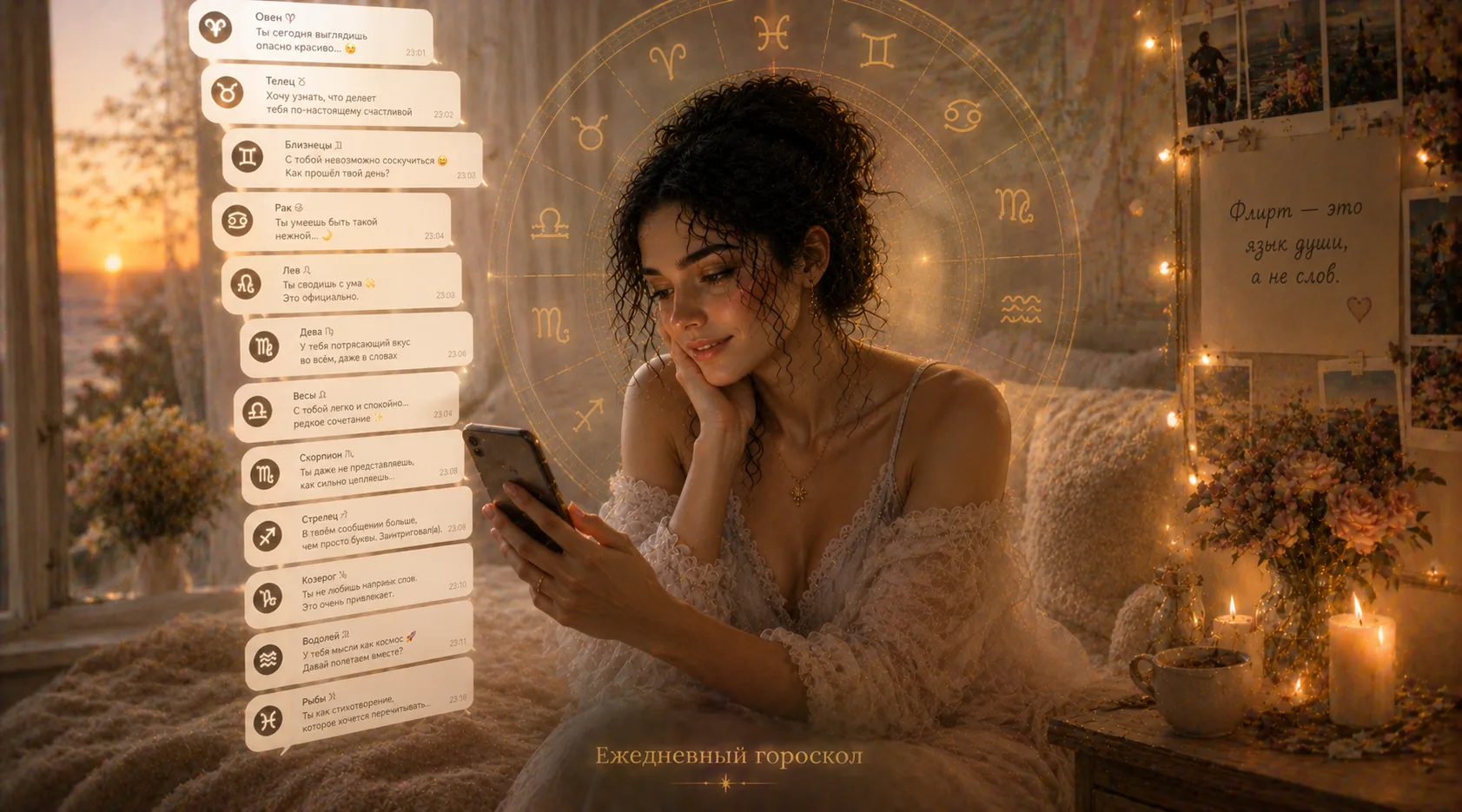 Как каждый знак зодиака флиртует в переписке 😏  И как понять, что ты ему реально нравишься  ♈ Овен —