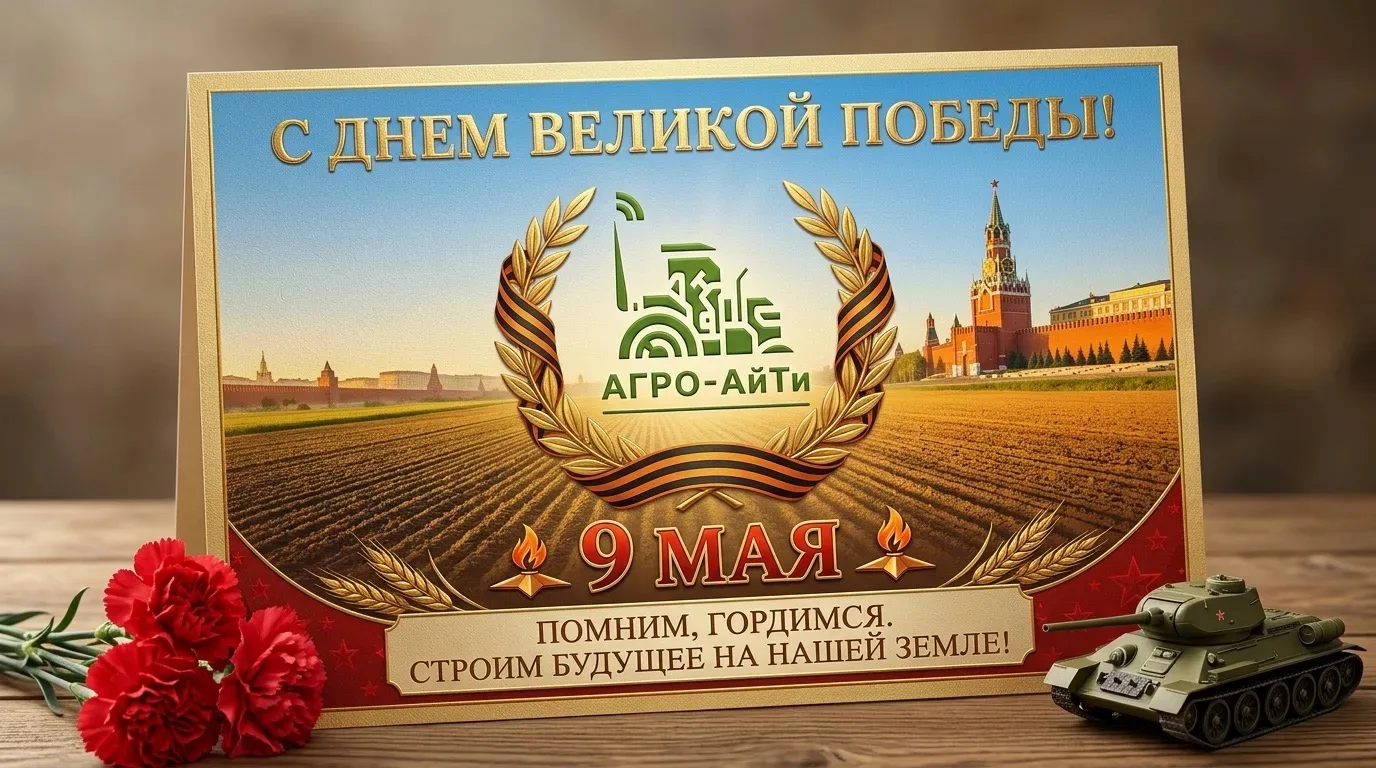 Уважаемые партнеры и коллеги!

Компания «Аграйти» поздравляет вас с Днем Победы!
9 Мая — это не прос