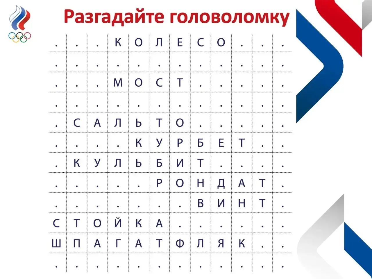 ✅ Ловите правильные ответы к акробатической головоломке!

📚 Для новичков, по традиции, публикуем #с
