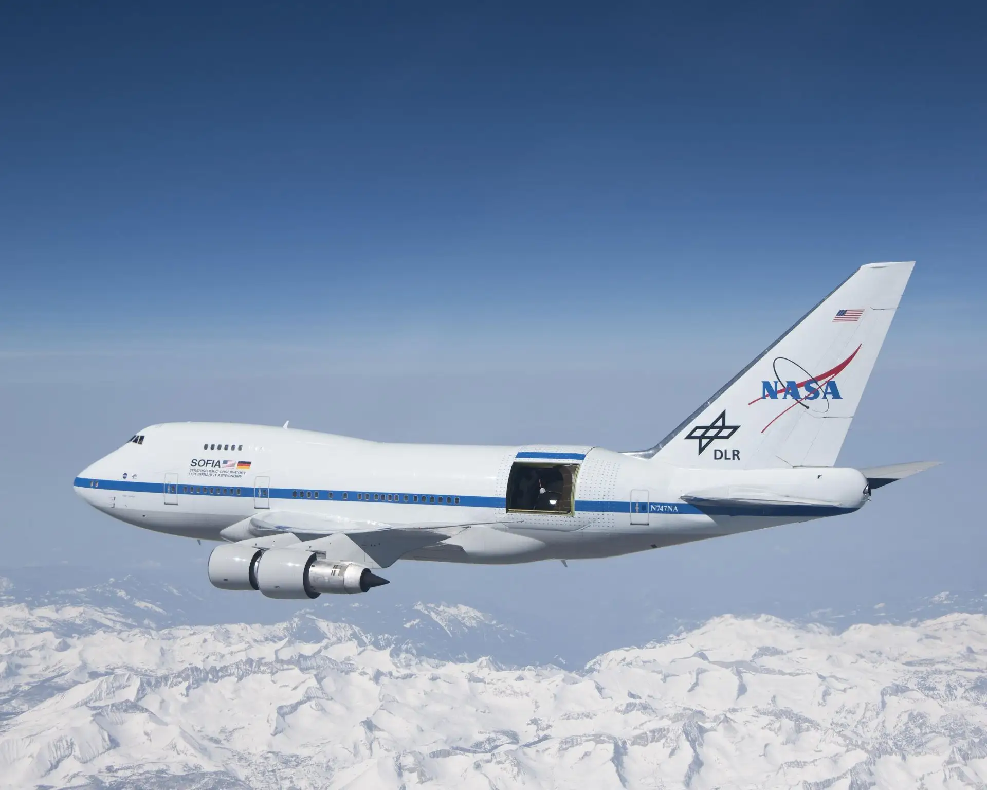 Летающая обсерватория SOFIA.