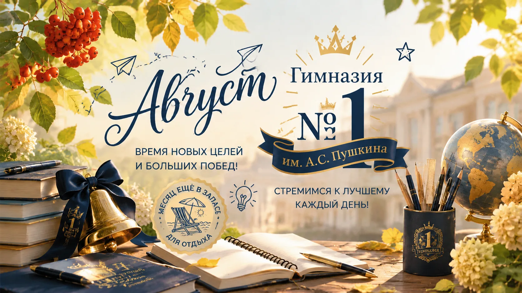 ☀️ Друзья! На календаре 1 августа, а это значит, что наступил последний месяц лета.