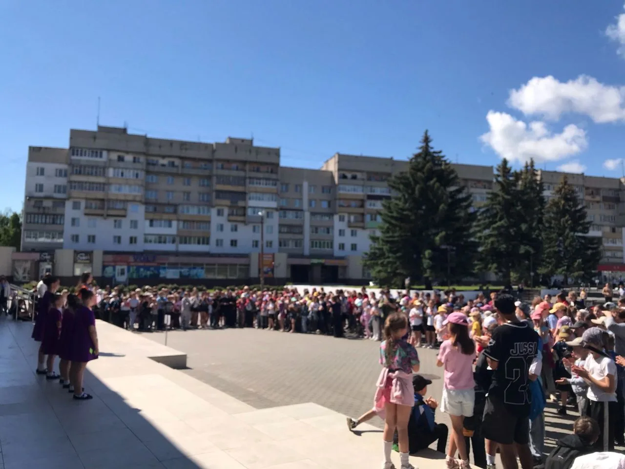 🌞 Торжественное открытие летней лагерной смены🌈