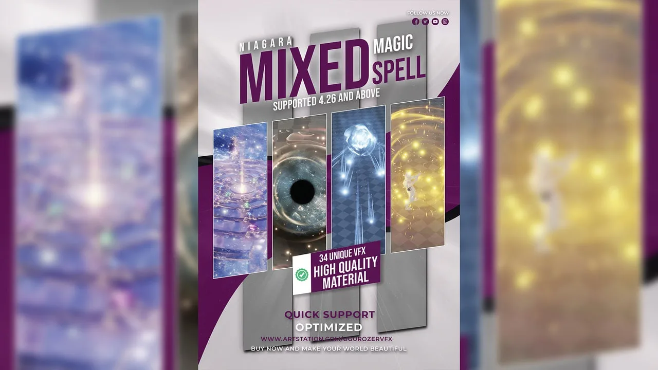 ℹ️ Mixed Magic 3 - Spell VFX Pack