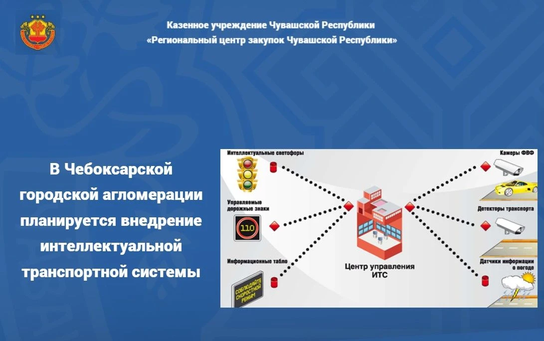 📲На внедрение интеллектуальной транспортной системы в Чебоксарской городской агломерац...