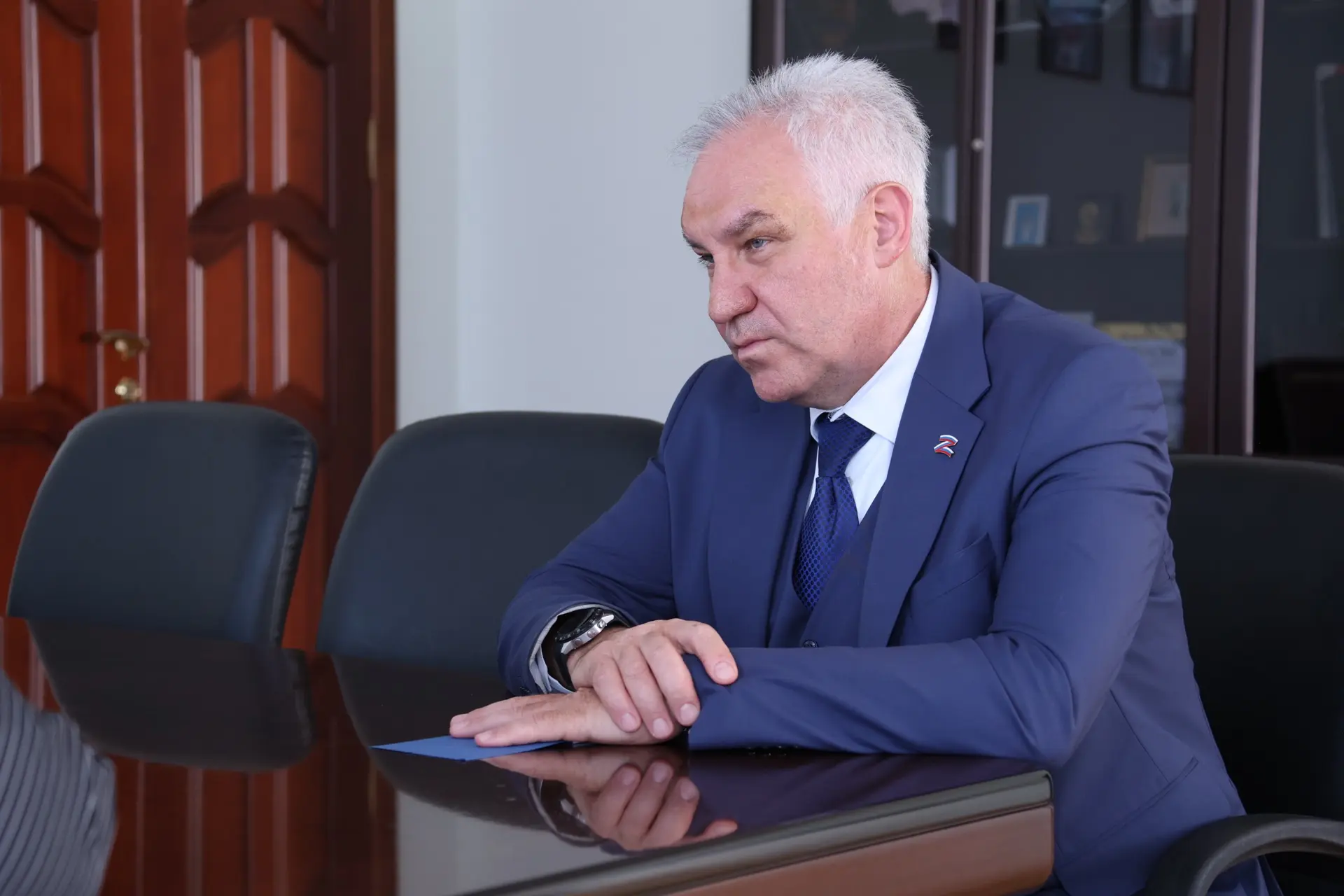 Конструктивную рабочую встречу провел сегодня с руководителем Управления Федеральной ан...