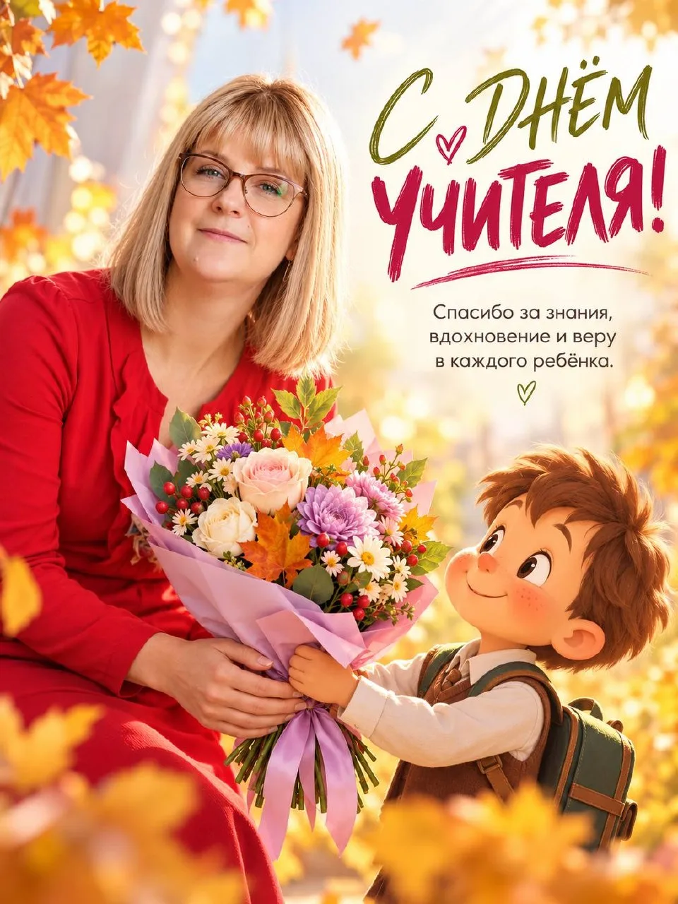 🎉 С ДНЁМ УЧИТЕЛЯ!