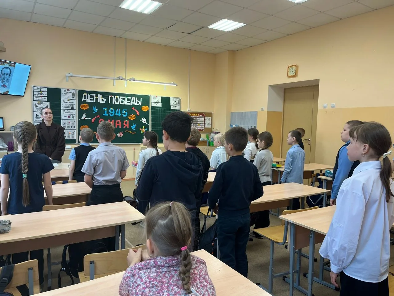 💥💥💥 В преддверии великого праздника - День Победы для обучающихся 2А и 3А класса про...