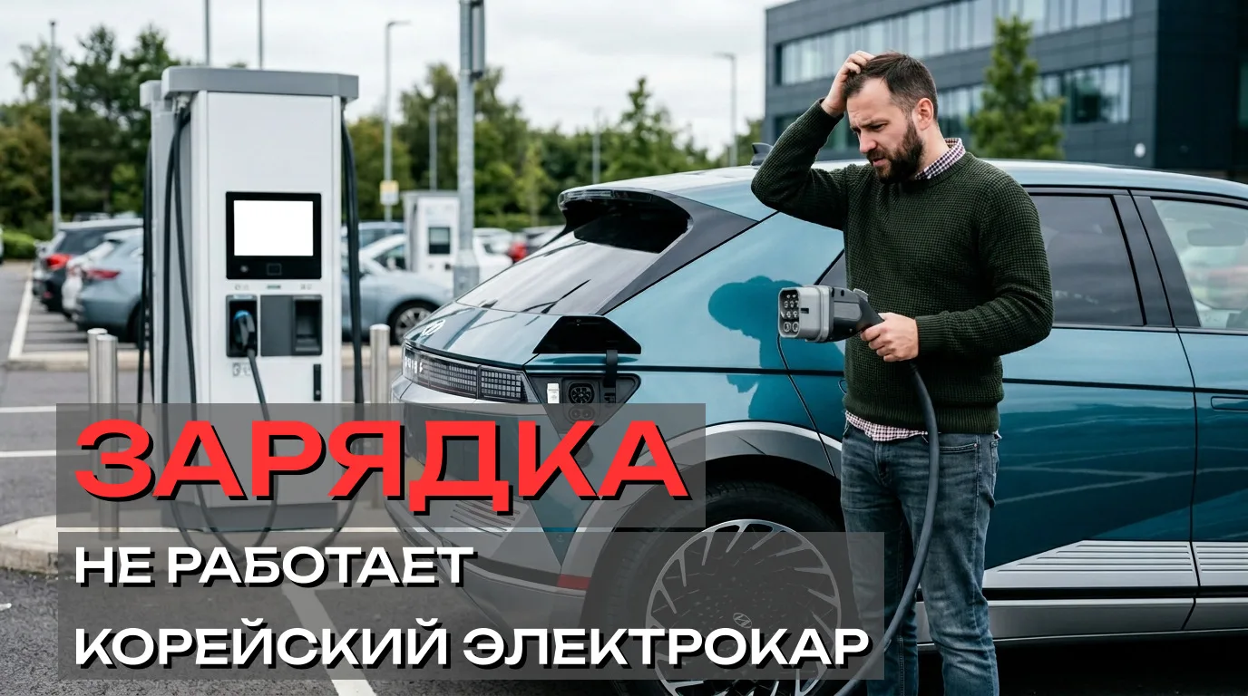Одна из частых ситуаций: человек пригоняет Hyundai Ioniq или Kia EV6 из Кореи, приезжает домой — и в