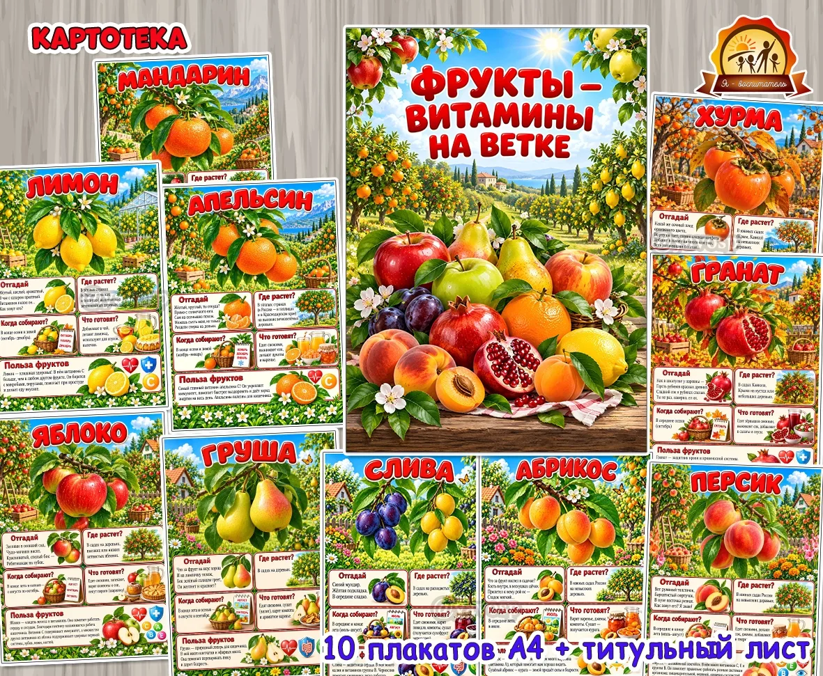 Фрукты – витамины на ветке