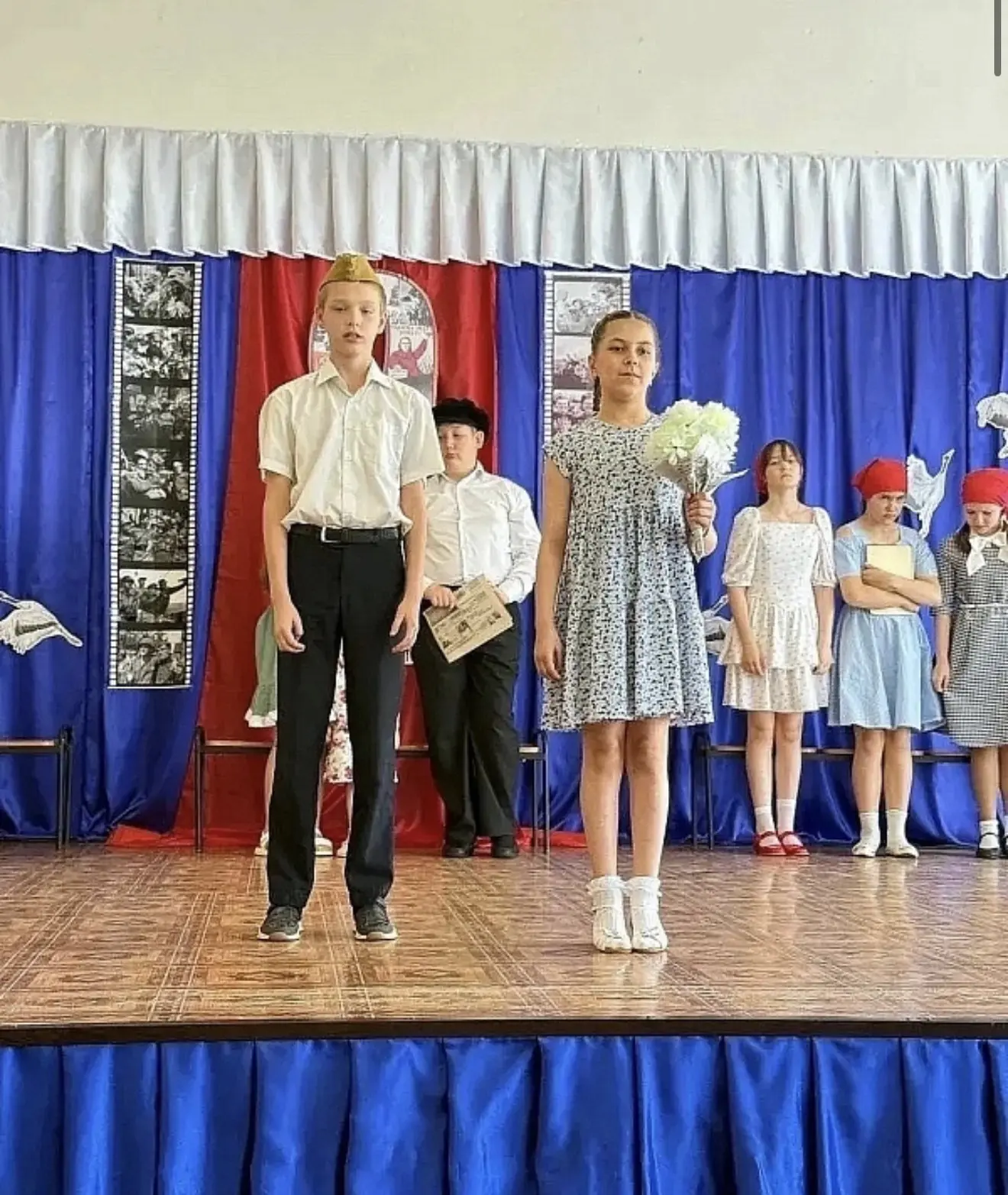 🌟6 мая в МОУ «Лицей им. Н.И. Макарова» состоялось торжественное мероприятие, приуроченное к 81-й год