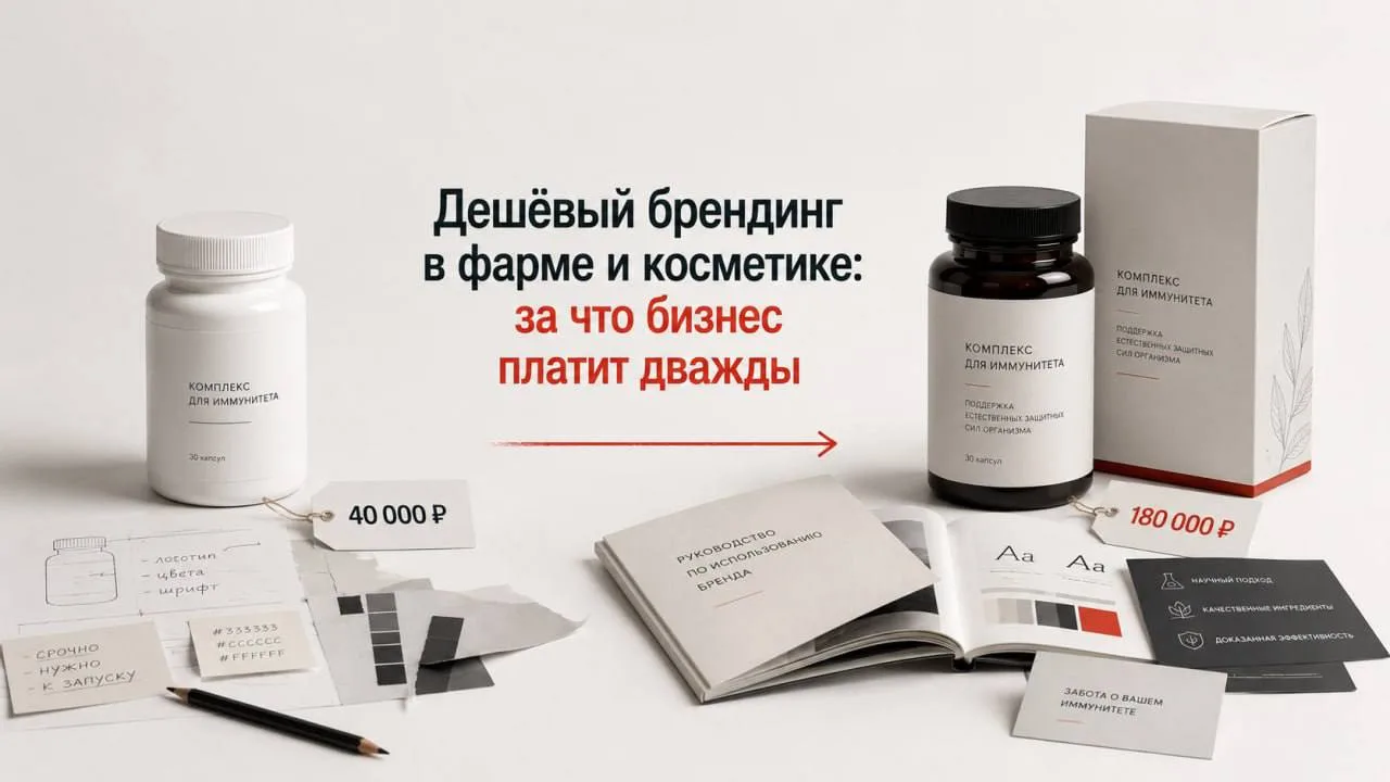 Многие компании экономят на брендинге в начале пути: заказывают логотип, выбирают цвета...