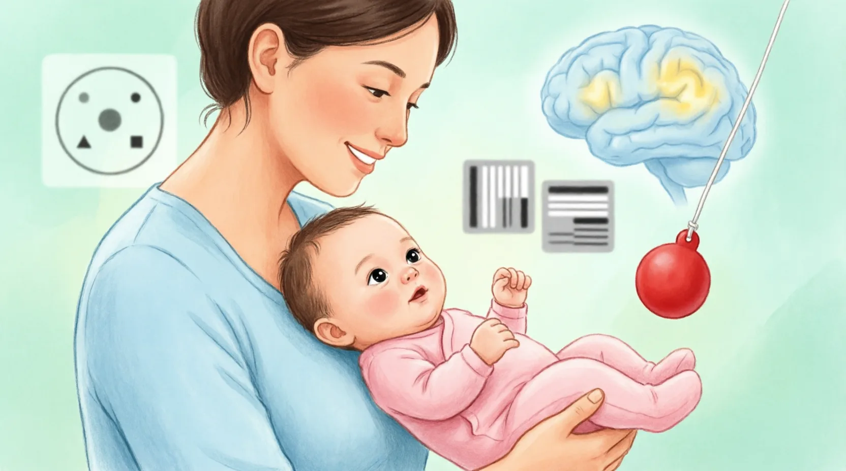 Когда пора к офтальмологу? Простые тесты для родителей
 
Многие родители думают, что зрение новорожд