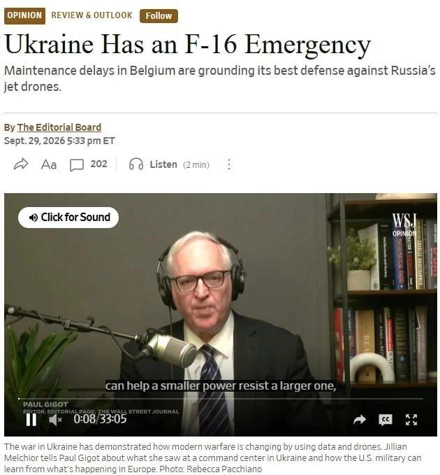 ‼️🇺🇦✈️ Более половины украинских F-16 небоеспособны, скоро такими могут стать… — публикация канала «Новости СВО и мира»