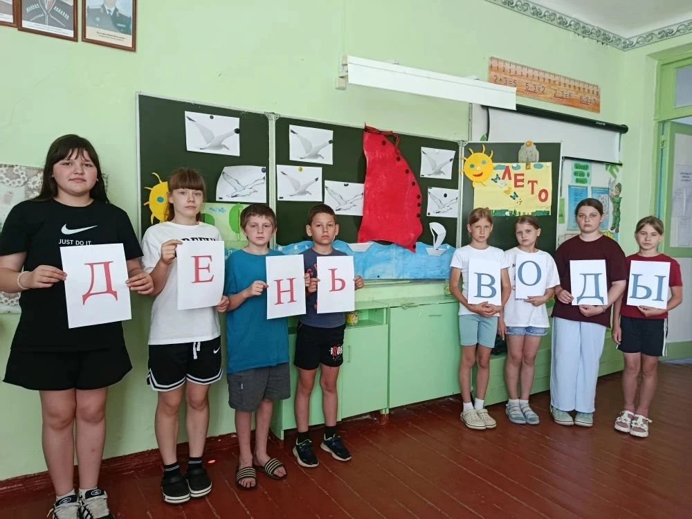 💫Сегодня день в нашем лагере прошёл под названием "День воды". 💦 Ребята ответили на вопросы виктор
