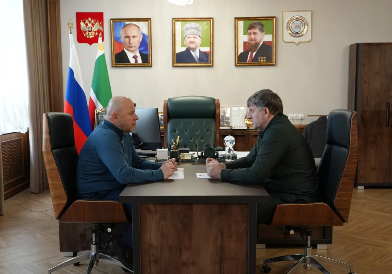 Ассламу Алайкум!       Сегодня Руководитель Администрации Главы и Правительства ЧР Галас Таймасханов