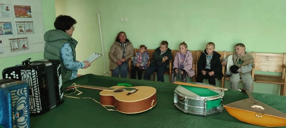 ✨️ В доме культуры прошло мероприятие "Музыкальные инструменты в нашей жизни"