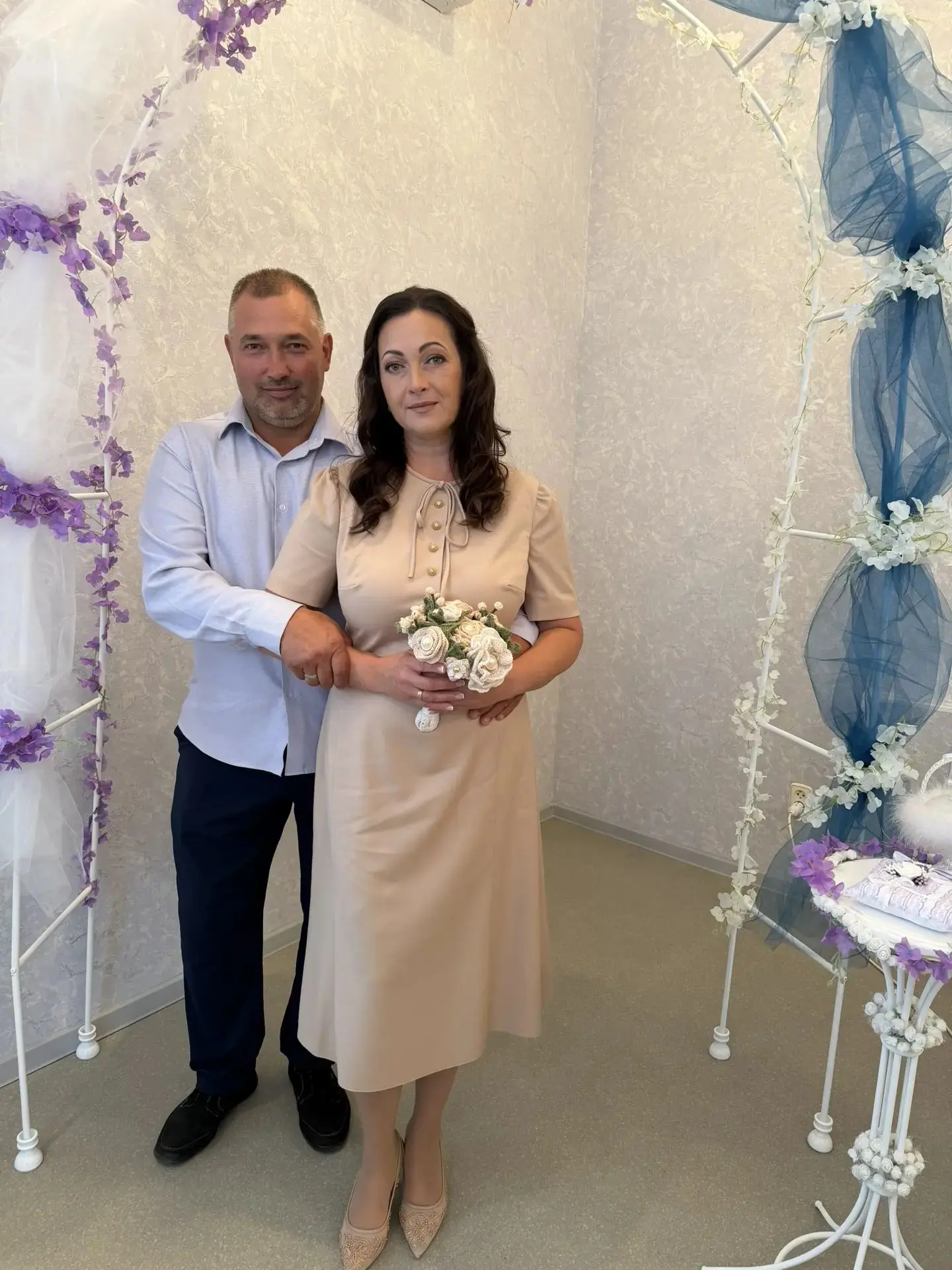 💝Дорогие молодожёны Николай и Юлия! Сегодня особенный день - рождение вашей семьи. Буд...
