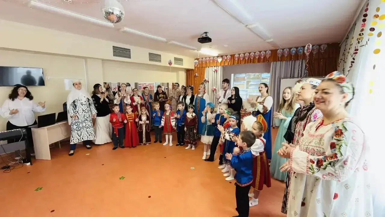 🔶29 апреля в дошкольном отделении «Каруселька» в рамках  «Года единства народов России»  состоялось 