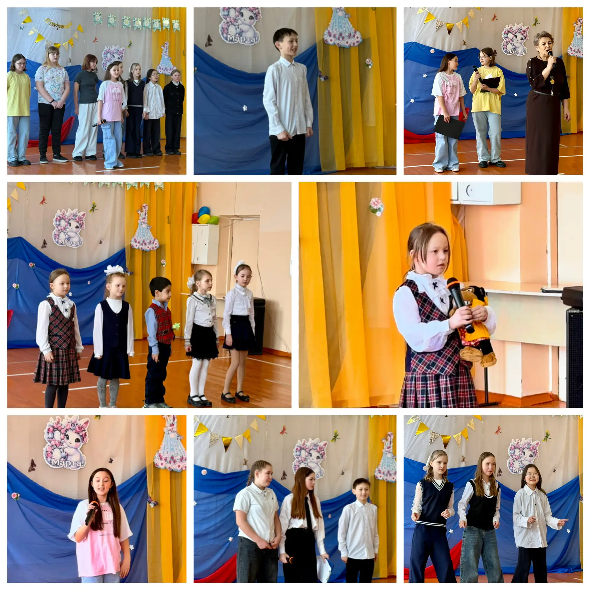 🎉В школе прошел концерт к 8 Марта!

Ярко, красочно, душевно — именно так можно описать наш празднич