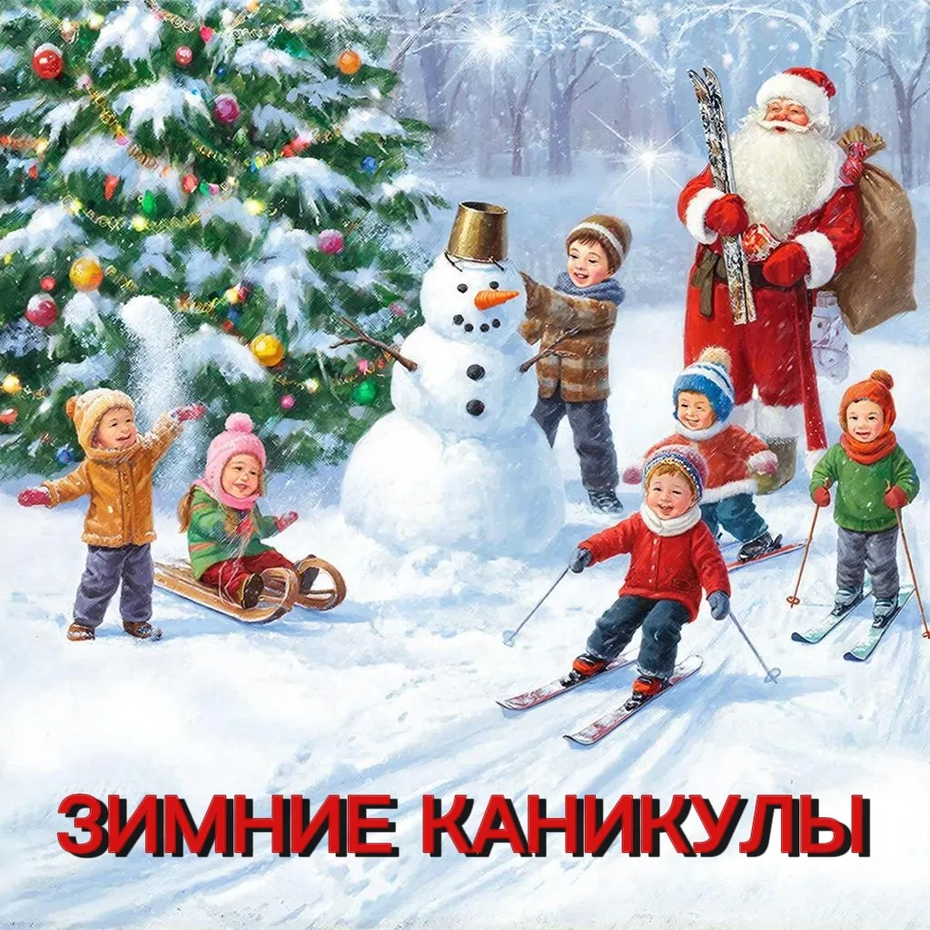 Дорогие ребята, педагоги и родители! Поздравляем вас с окончанием 2-й четверти!  Желаем чудесного от