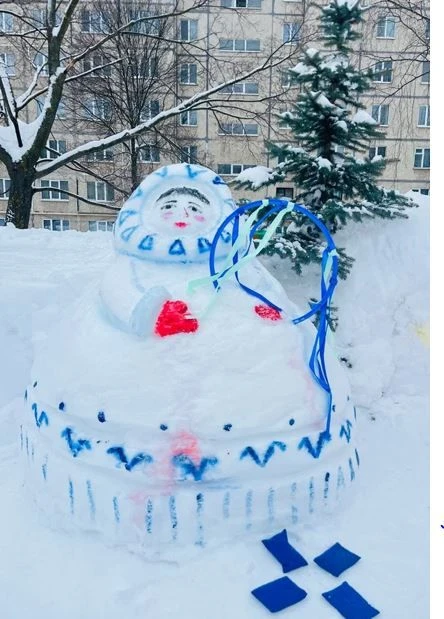 В Чебоксарах подвели итоги городского конкурса-фестиваля снежных построек «Зимняя фантазия»!   В это