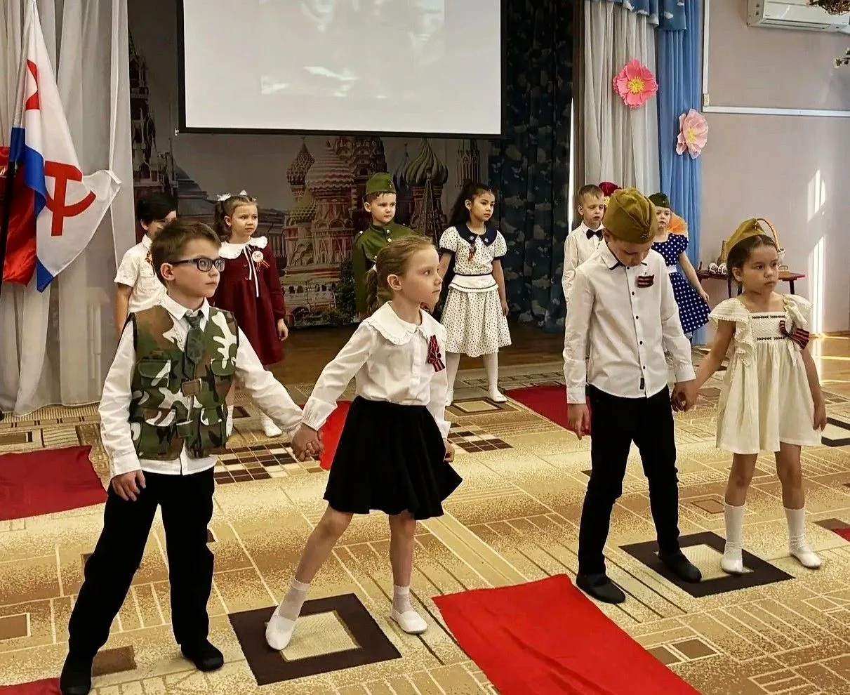 Память, которая объединяет поколения: ДО-5 продолжает «Победную» эстафету  ✨Дошкольное отделение 5 п